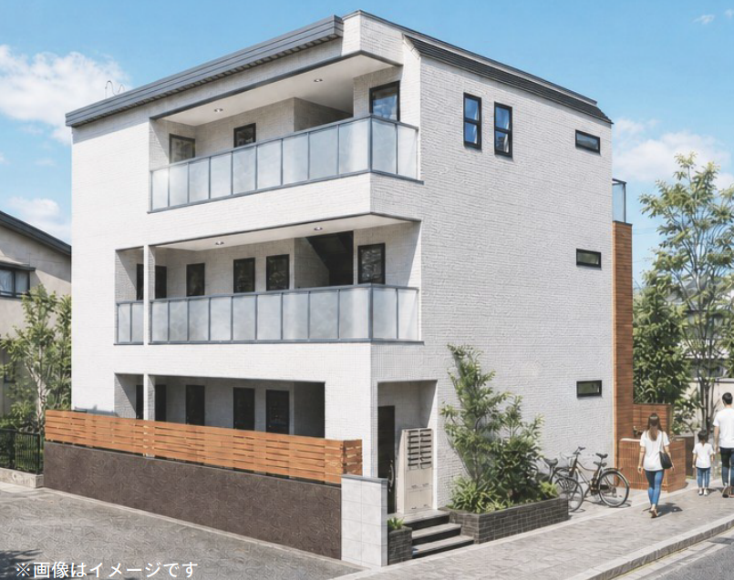 賃貸専用型 3階建物件 渋谷笹塚会場 外観
